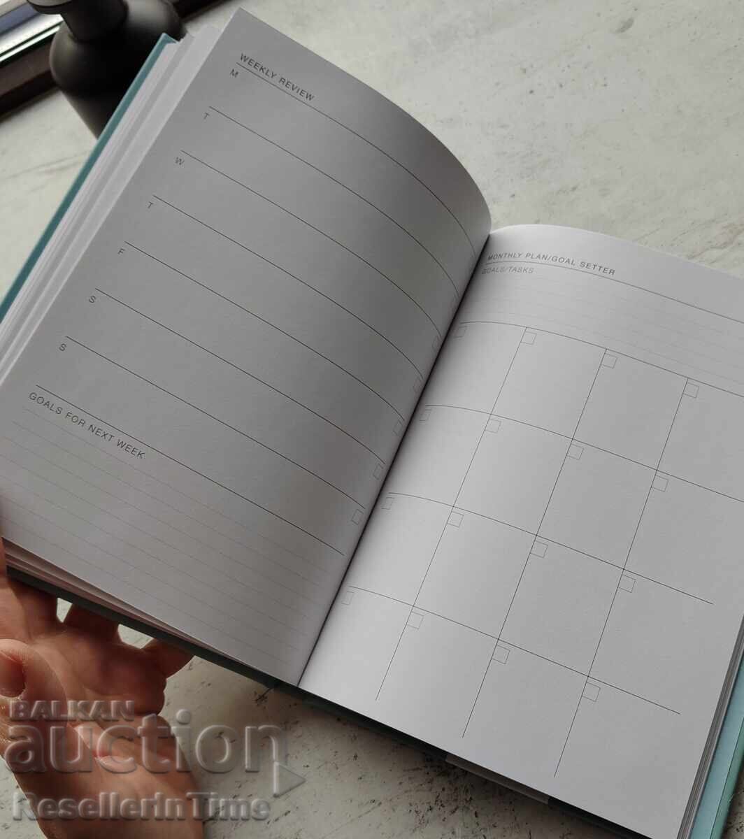 Jurnal Planificator Goal Setter albastru cu preț € 8.00 | 15.65 BGN