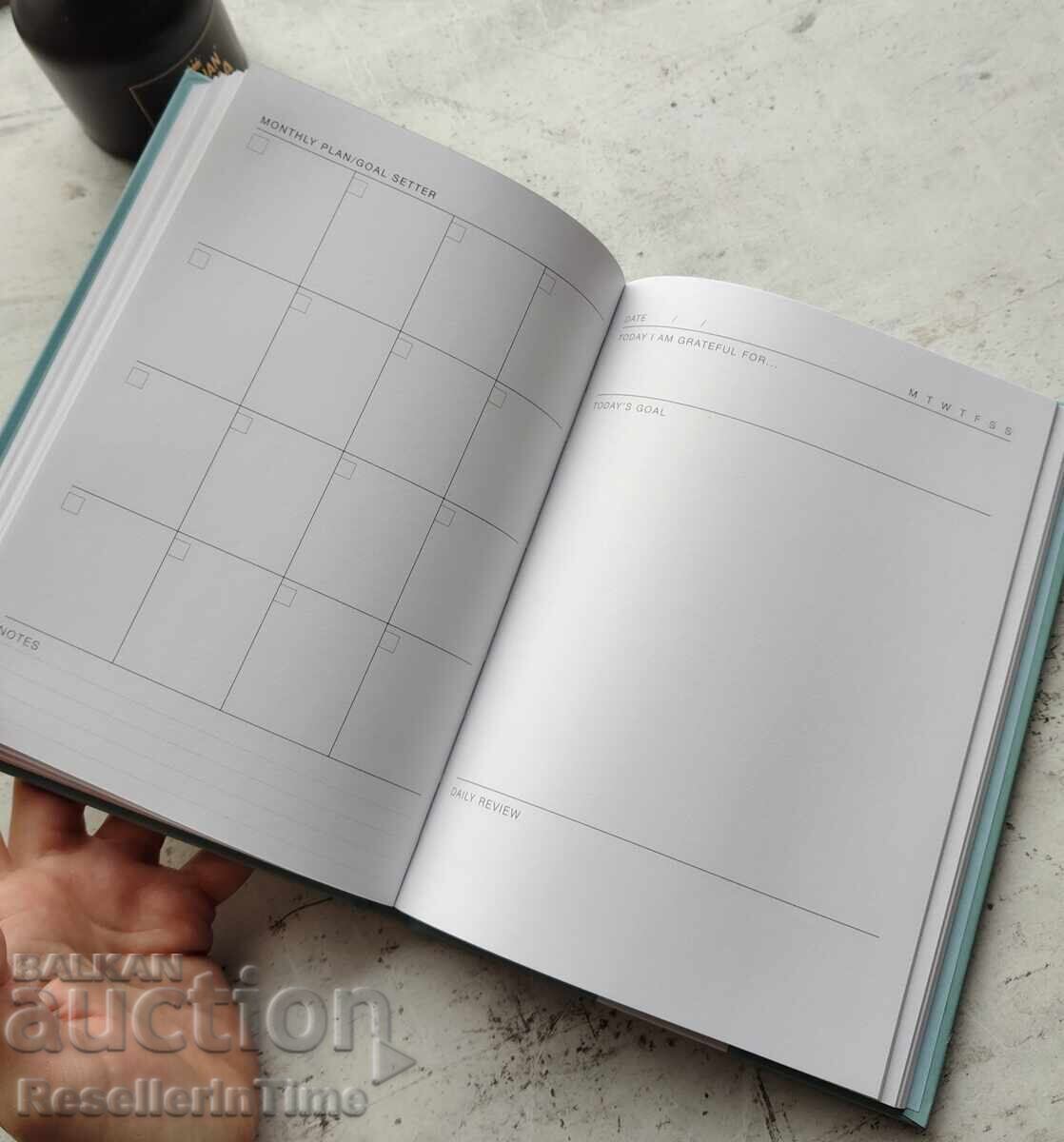 Δημοπρασία Σχεδιαστής Goal Setter Journal σε μπλε