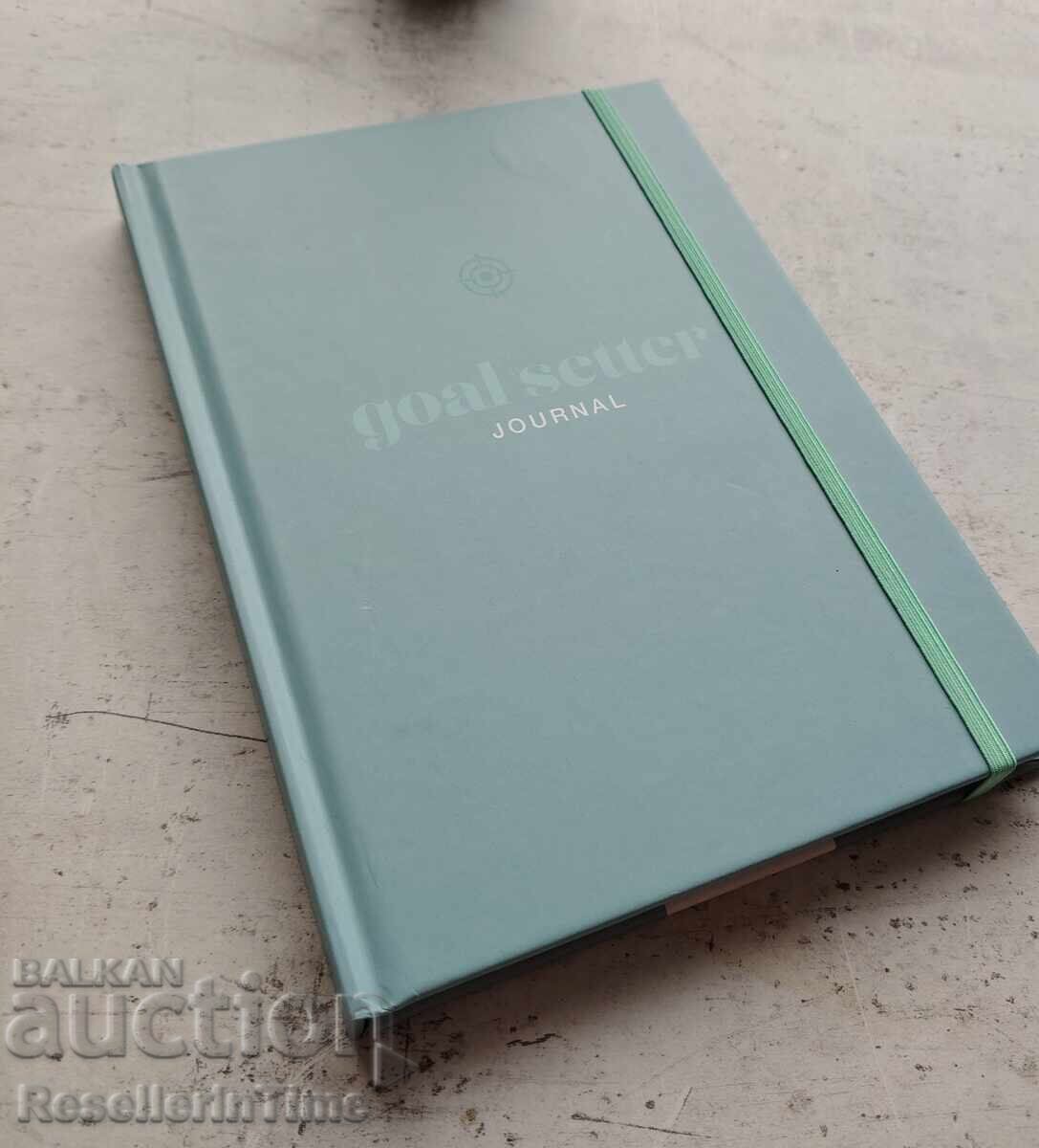 Σχεδιαστής Goal Setter Journal σε μπλε