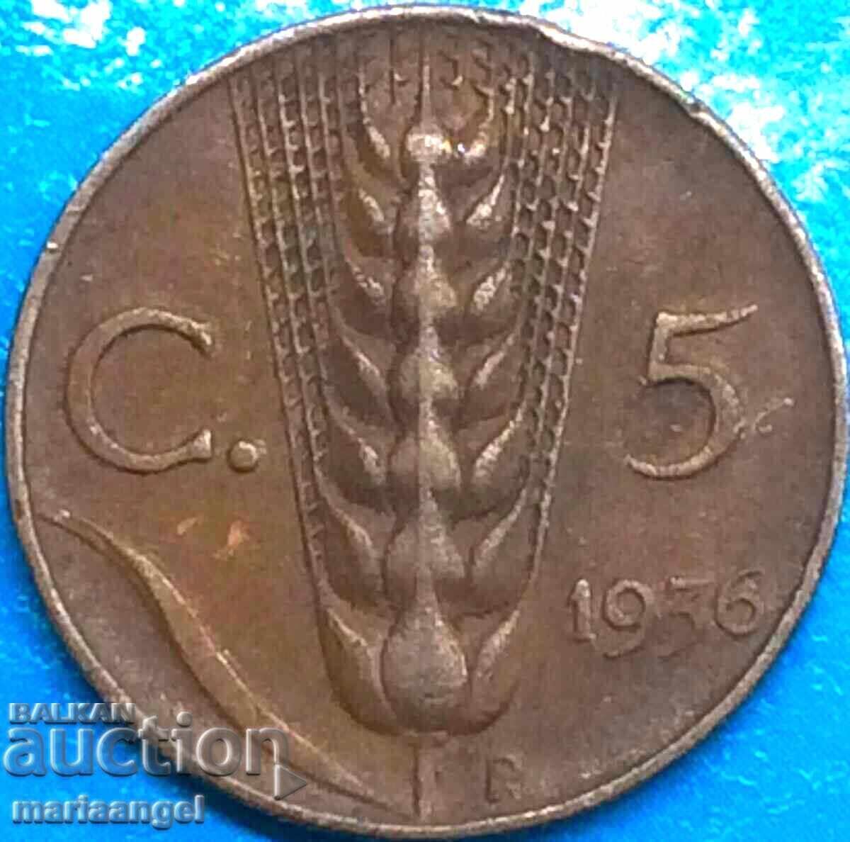 5 Centesimi 1936 Ιταλία - 5