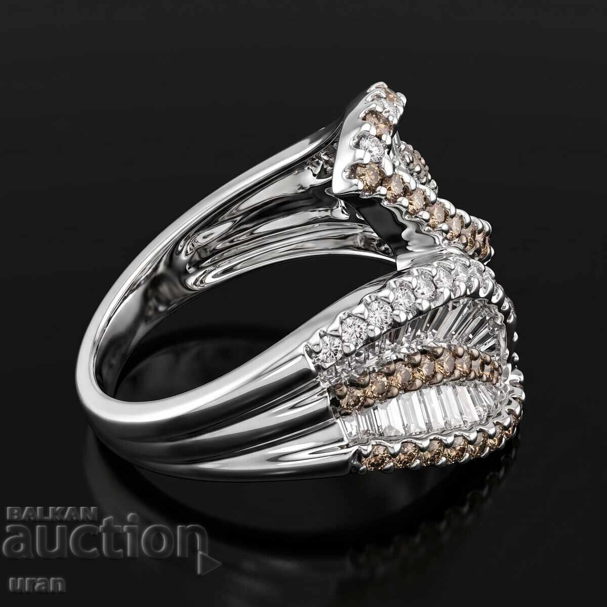 New Gold Ring with 2.08ct Natural Diamonds with price € 3000.00 | 5867.51 BGN
