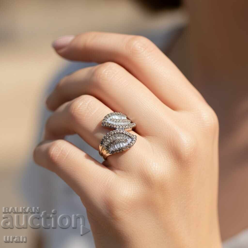 Livrarea Nou Inel de Aur cu 2.08ct Diamante Naturale