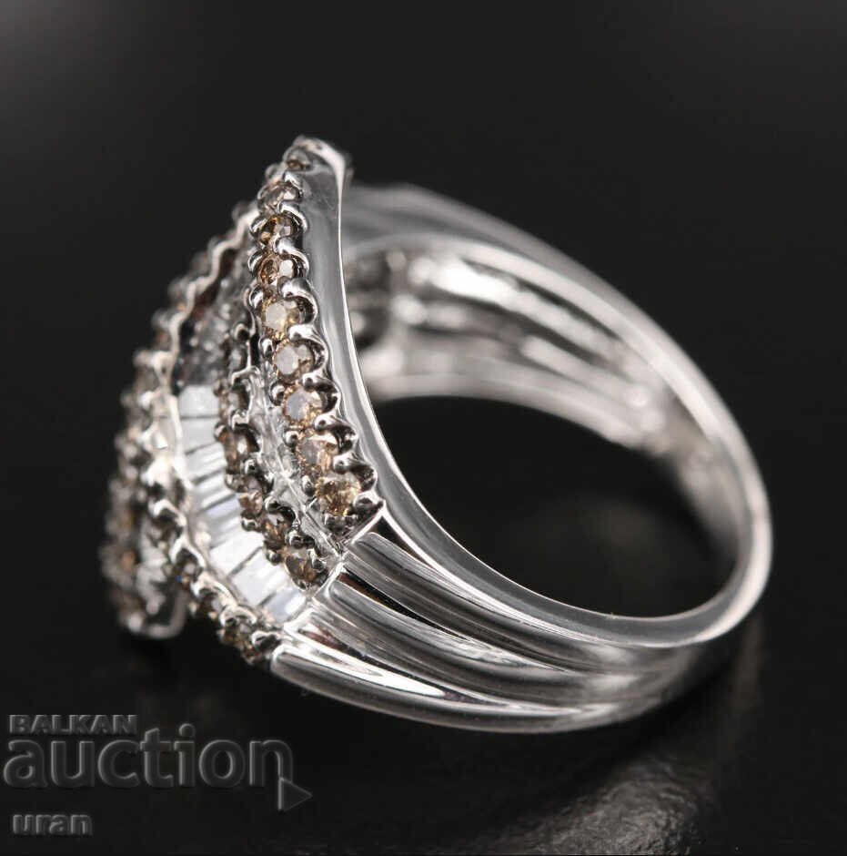 Nou Inel de Aur cu 2.08ct Diamante Naturale - 5