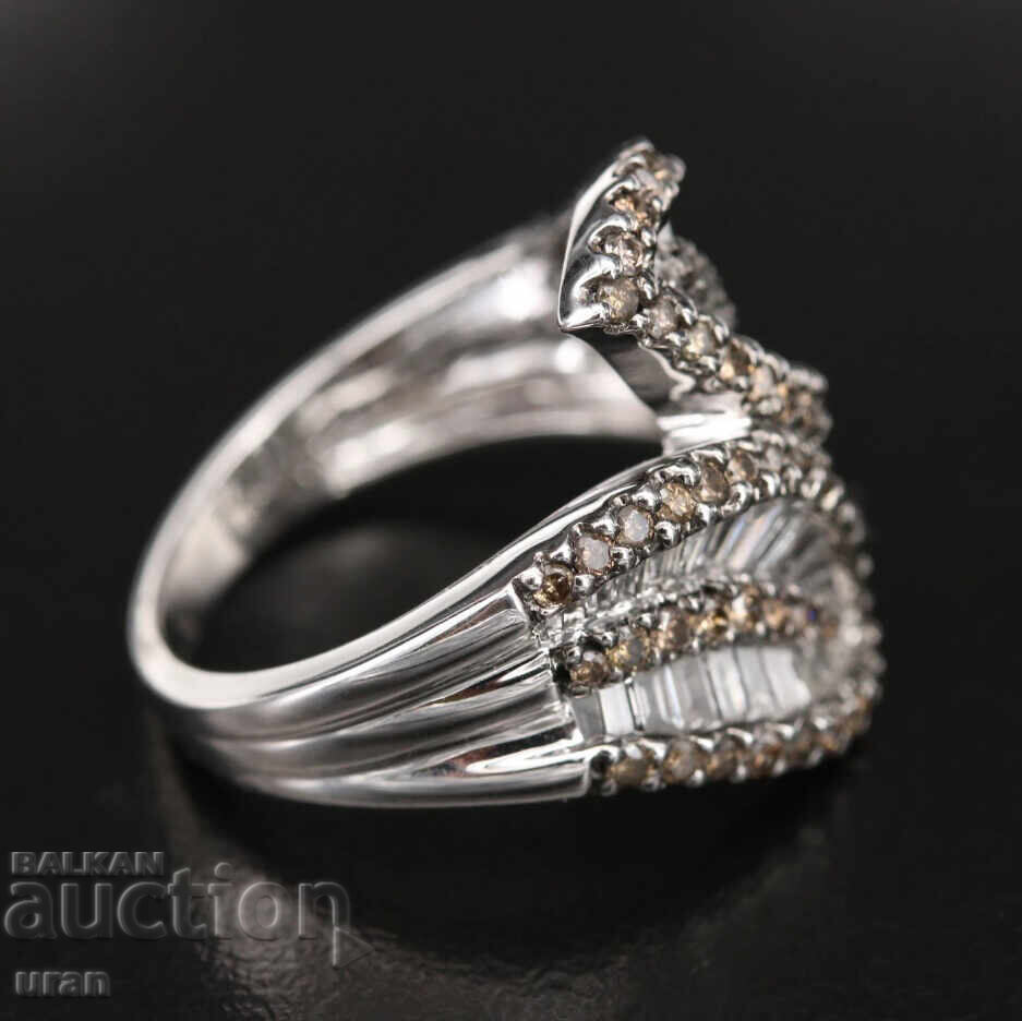 Nou Inel de Aur cu 2.08ct Diamante Naturale - 6