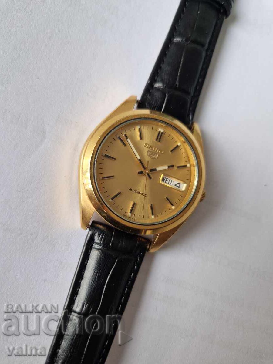 SEIKO 5, Automatic 7s26, 21 jewels Japan; Σχεδόν καινούργιο ρολόι