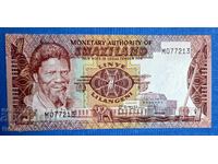 Svazilend 1974 1 λιλάγκενι UNC - Πρώτο χαρτονόμισμα της χώρας