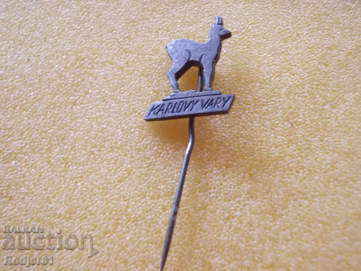 Pins - Cities Czech Republic - Karlovy Vary with price € 1.50 | 2.93 BGN