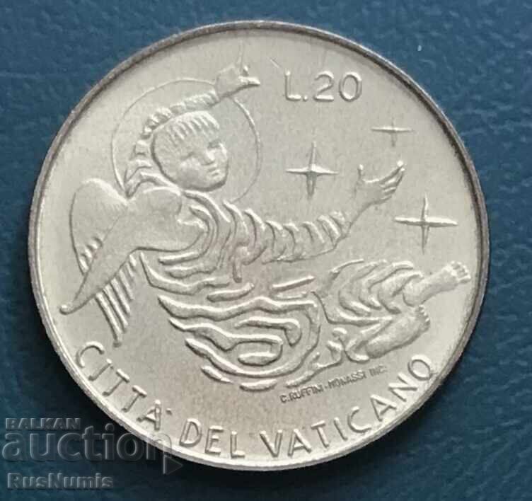 Βατικανό. 20 λιρες 1969 UNC