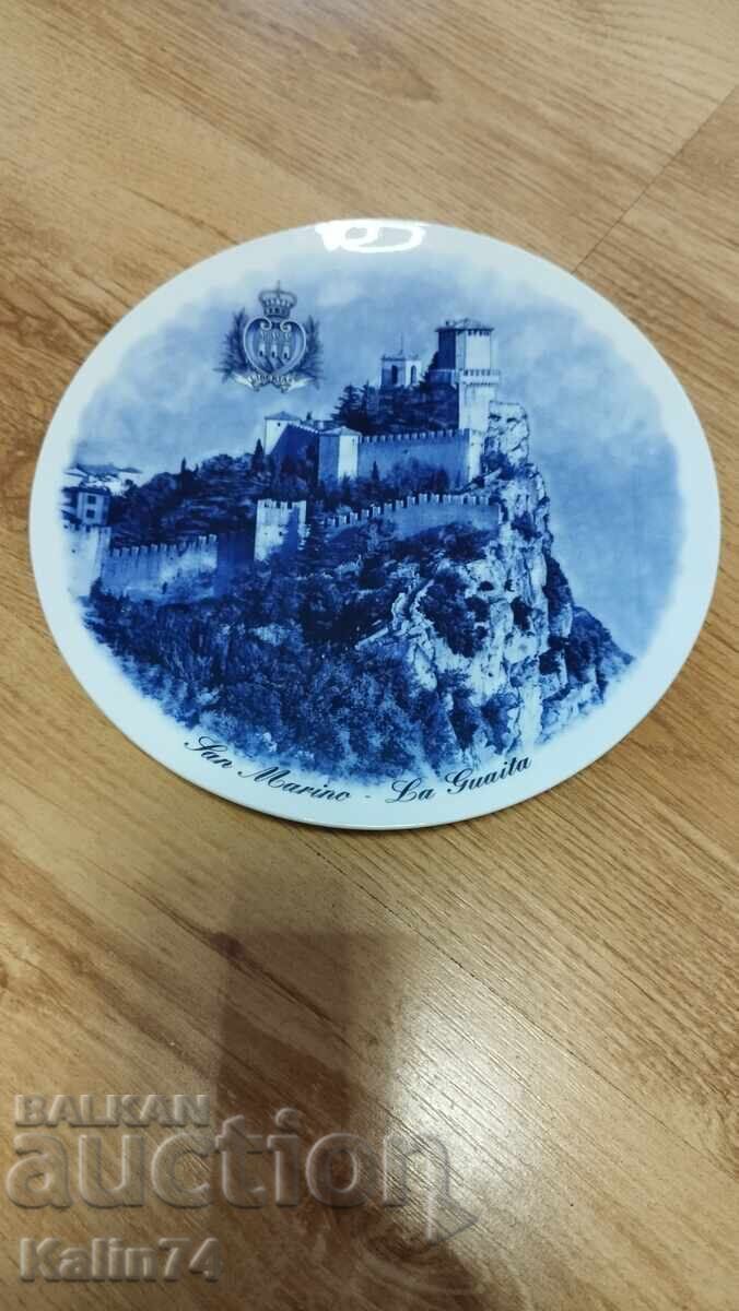 Farfurie frumoasă din San Marino