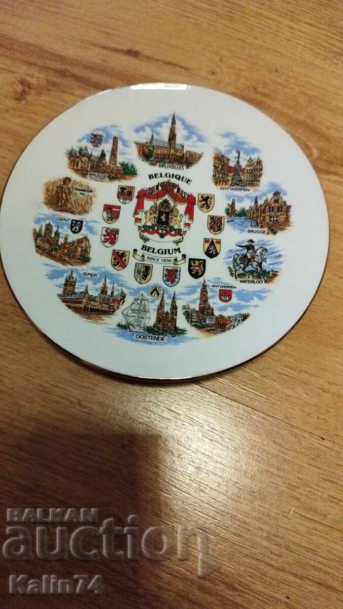 Frumoasa farfurie din Belgia.