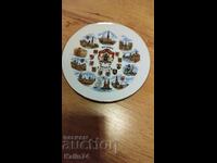 Красива,чиния от Белгия.