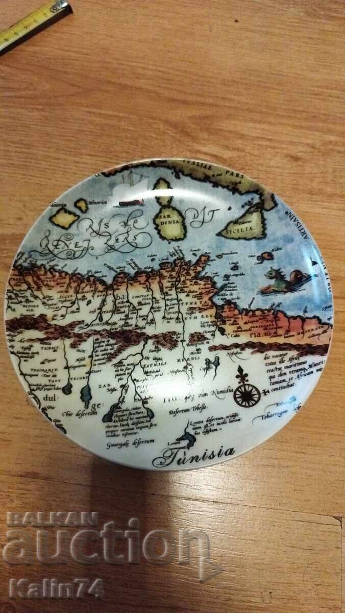 Farfurie decorativă din Tunisia