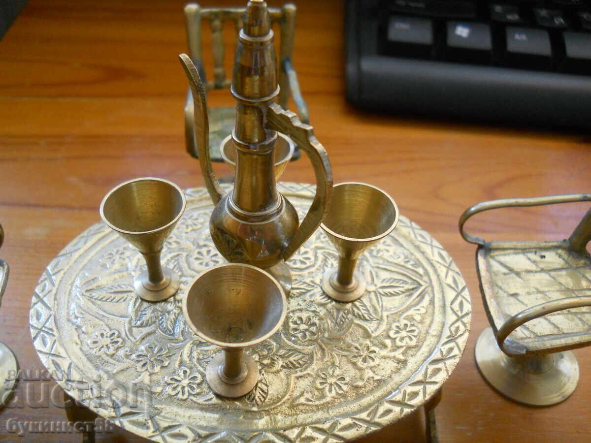 Set de bucătărie arabă din bronz - (miniatură) cu preț € 35.80 | 70.02 BGN