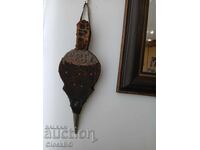 Antique fireplace bellows