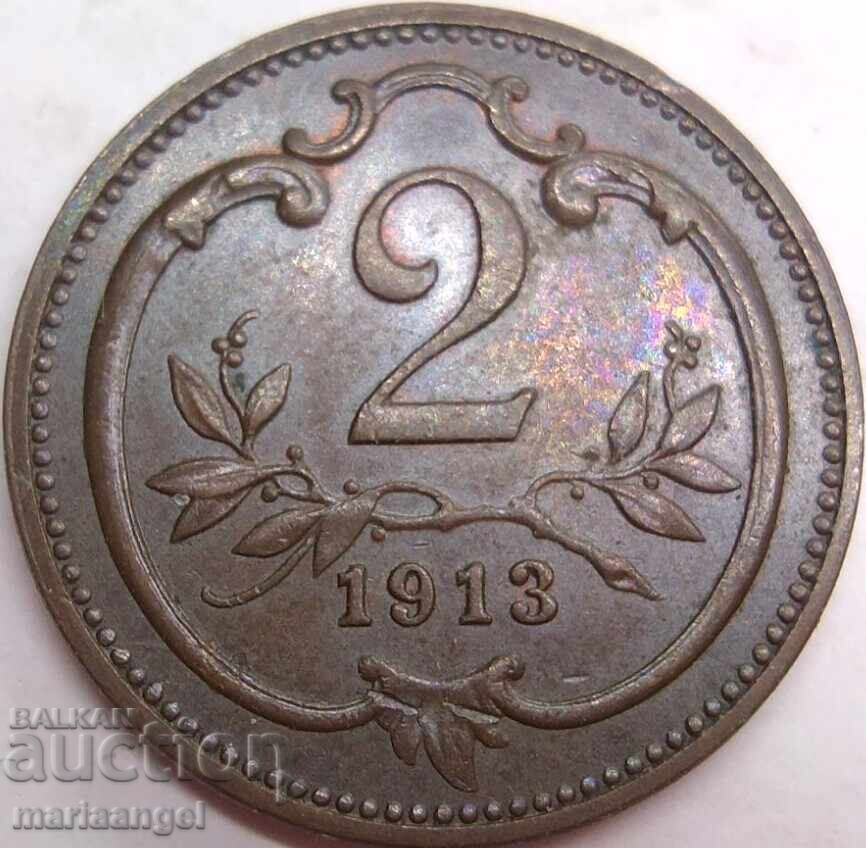 Livrarea Austria 2 Heller 1915 Livrarea Austria 2 Heller 1915