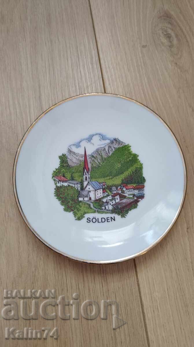 Όμορφο πιάτο από το Sölden - Αυστρία