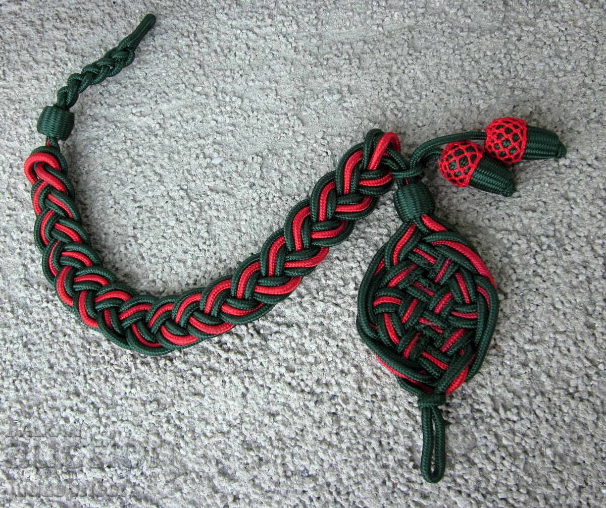 ГДР Германски военен офицерски акселбант за униформа с цена € 15.00 | 29.34 лв.