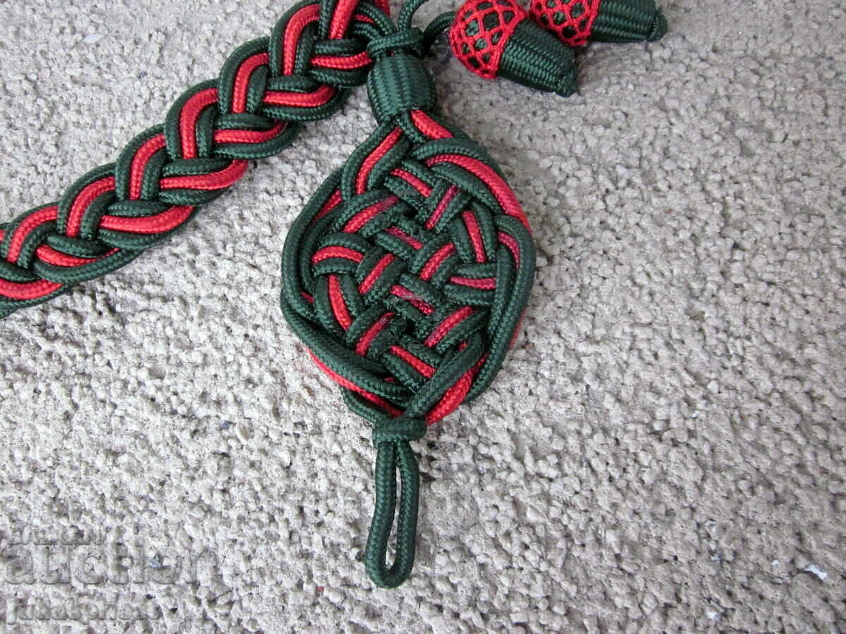 Delivery of GDR German military officer's aiguillette for uniform Delivery of GDR German military officer's aiguillette for uniform