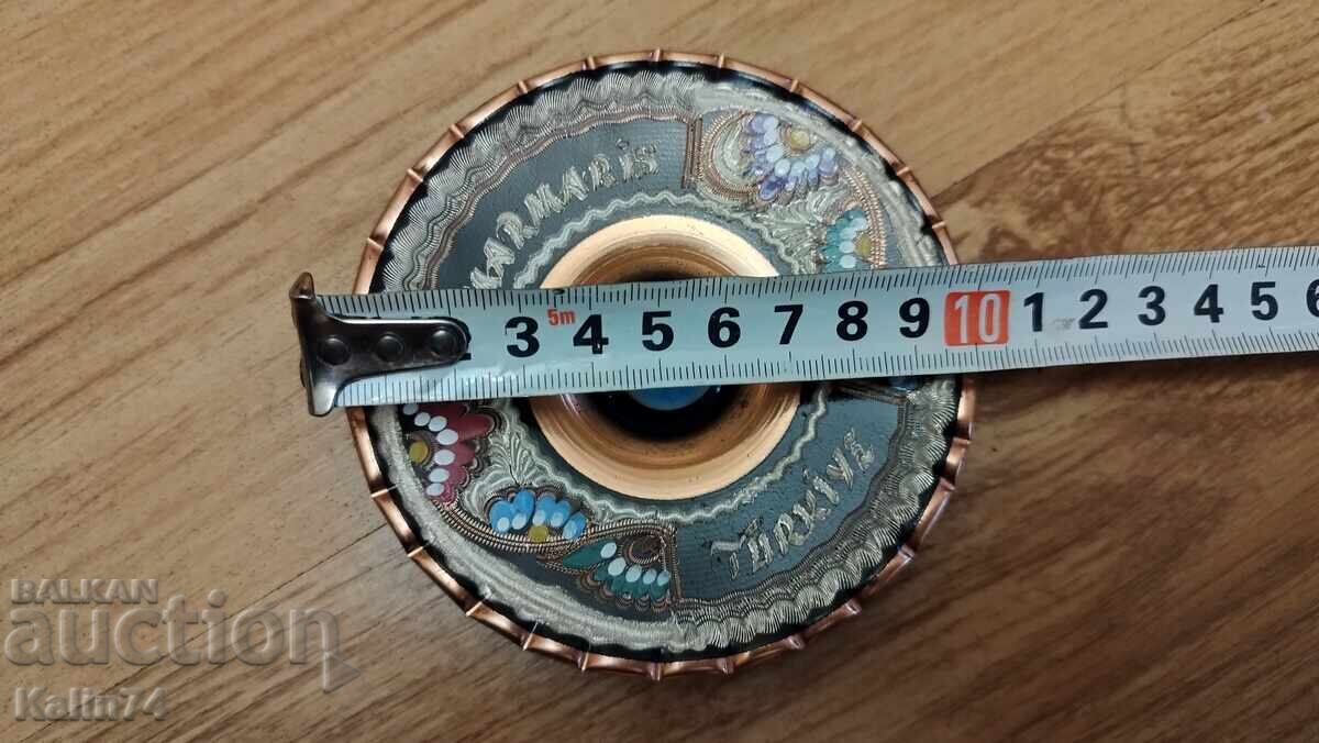 O placă frumoasă de alamă din Marmaris, Turcia cu preț € 6.00 | 11.73 BGN