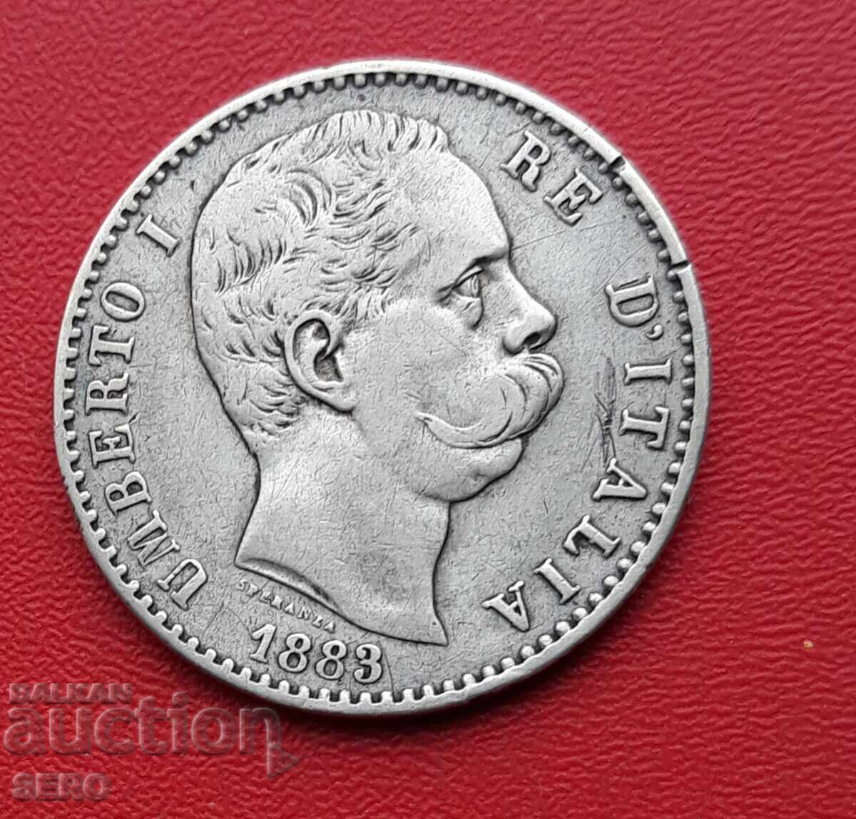 Ιταλία - 2 λίρες 1883 με τιμή € 32.00 | 62.59 BGN