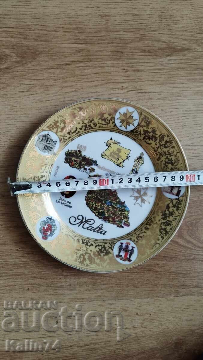 Beautiful plate from Malta with price € 12.50 | 24.45 BGN Beautiful plate from Malta with price € 12.50 | 24.45 BGN