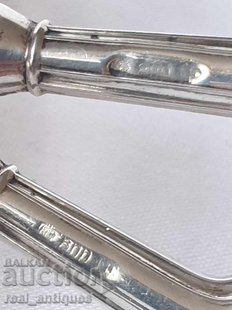 Посребрена щипка - лопатка - 6