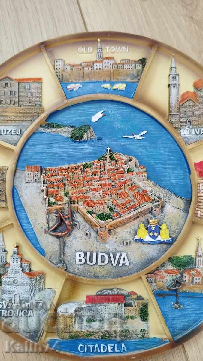A beautiful plate from Budva-Montenegro. with price € 11.50 | 22.49 BGN A beautiful plate from Budva-Montenegro. with price € 11.50 | 22.49 BGN