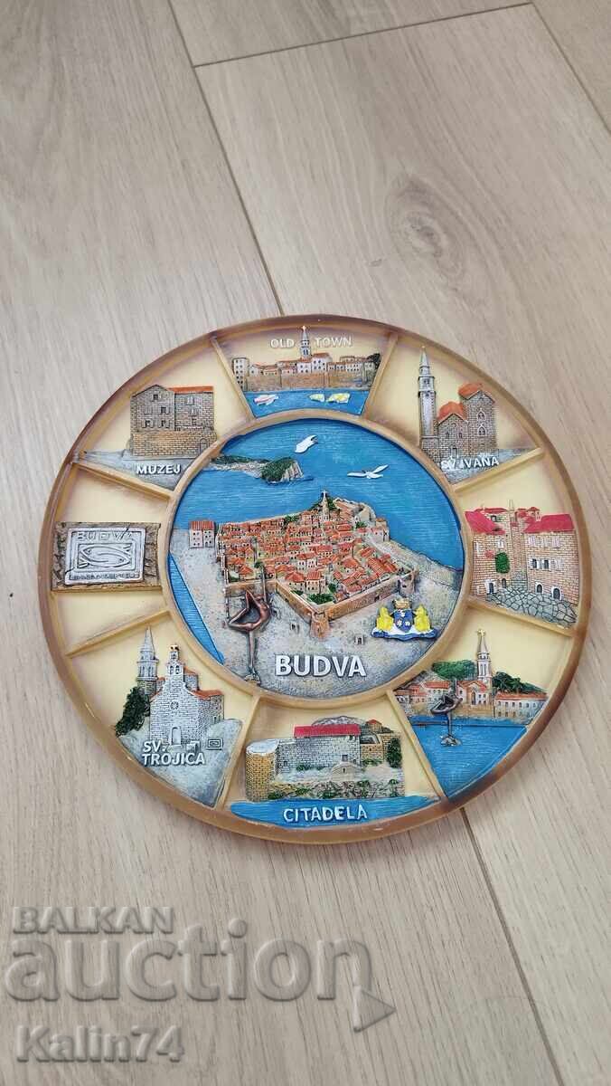A beautiful plate from Budva-Montenegro. A beautiful plate from Budva-Montenegro.