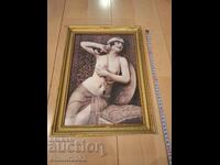 Retro erotic painting