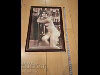 Retro erotic painting