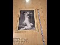 Retro erotic painting