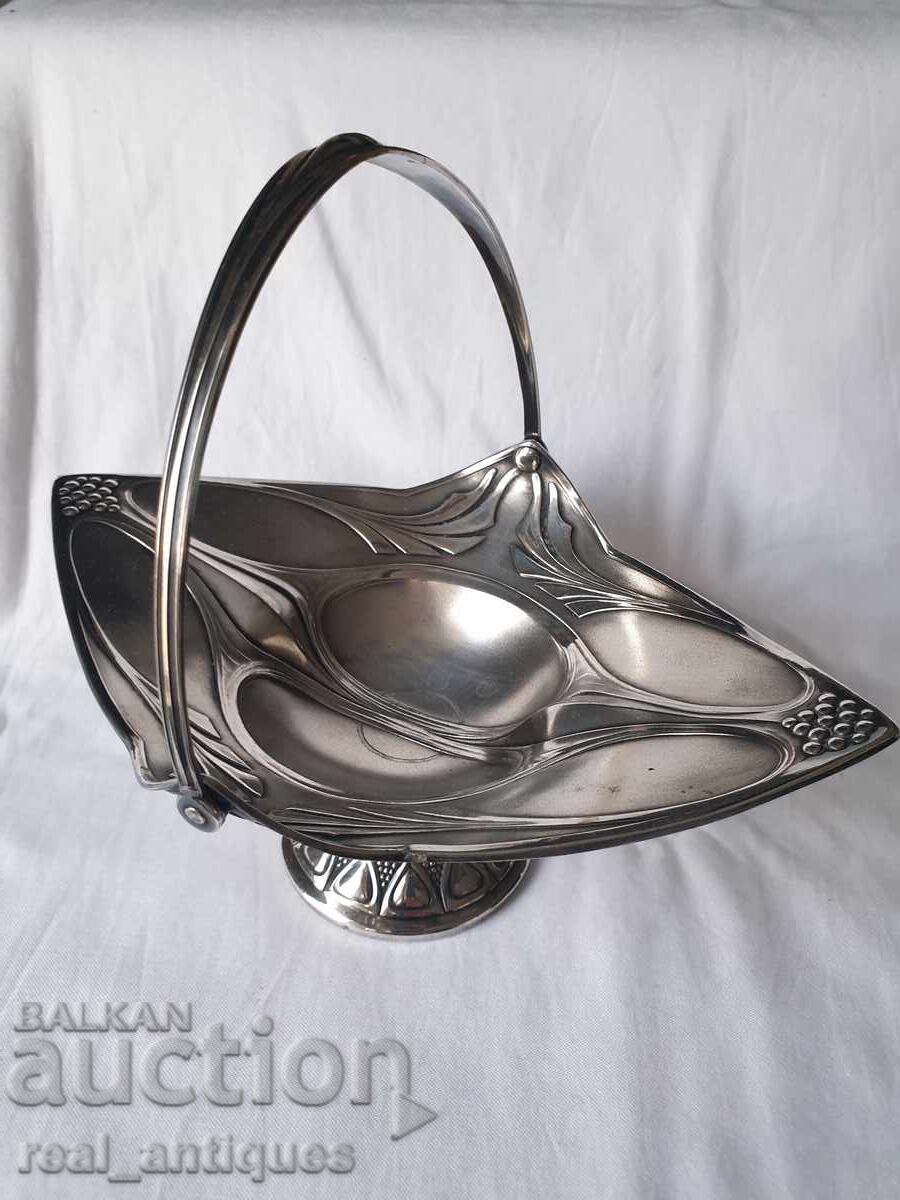 Silver-plated candy dish WMF