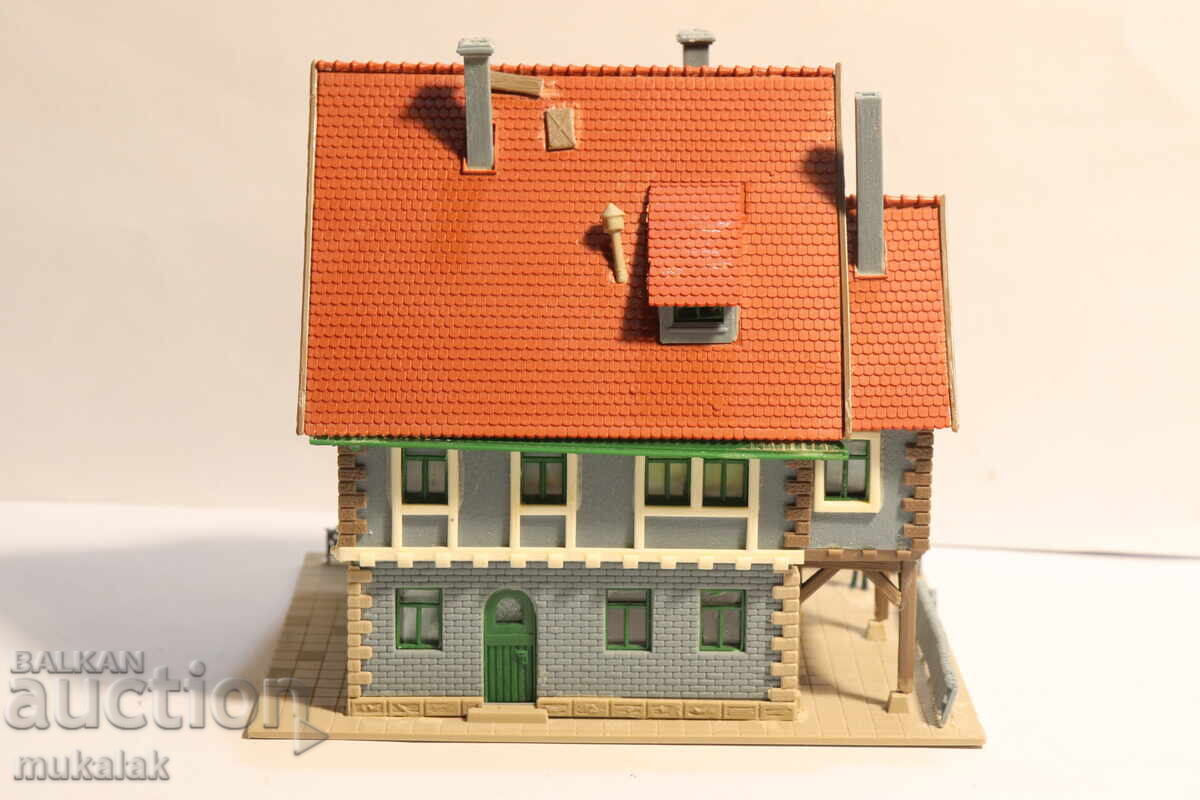 FALLER? KIBRI? N 1/160 BUILDING CASTLE WAGON TRAIN RAILWAY - 6