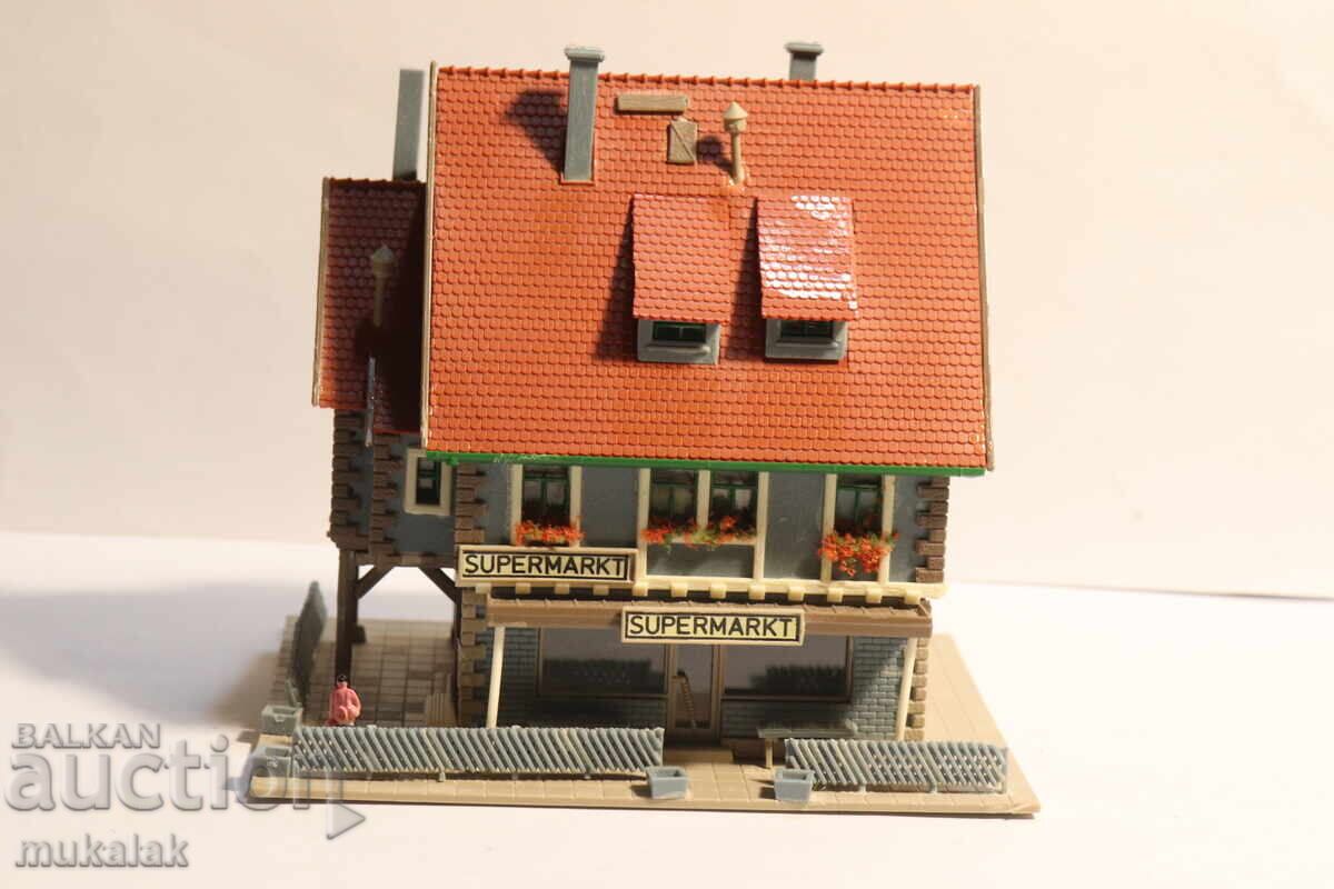 FALLER? KIBRI? N 1/160 BUILDING CASTLE WAGON TRAIN RAILWAY