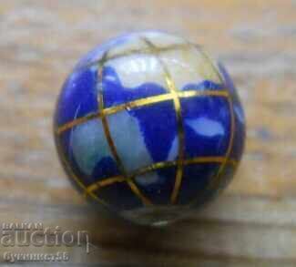 Γήινος σφαίρα από ημιπολύτιμα ορυκτά (μινιατούρα)