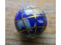 Γήινος σφαίρα από ημιπολύτιμα ορυκτά (μινιατούρα)