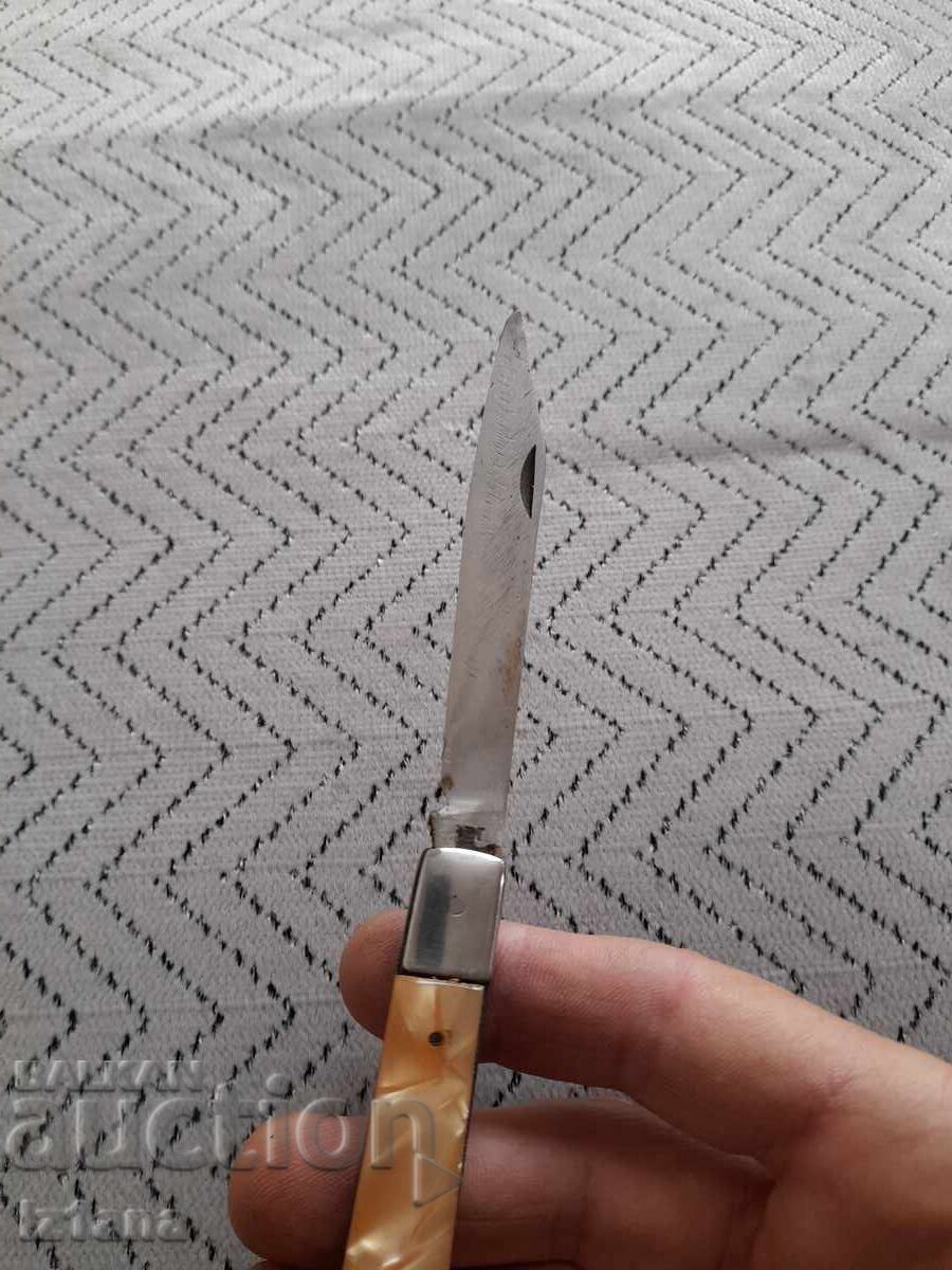 Παλιό μαχαίρι τσέπης, λεπίδα, λεπίδα - 5