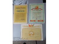 2 Certificates and a Diploma