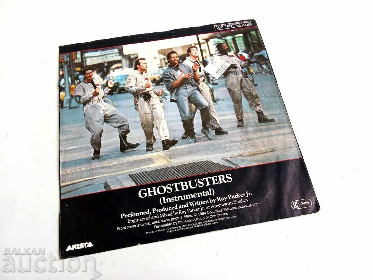 RAY PARKER Jr. - Ghostbusters (7" Single) - 1984 with price € 20.00 | 39.12 BGN
