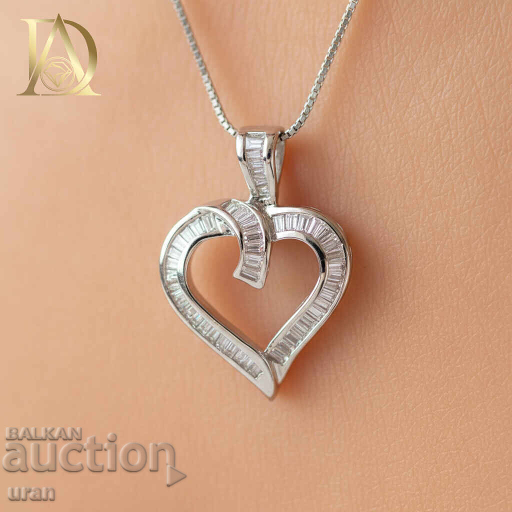 Nouă colieră de aur italiană cu 0,60 ct diamante naturale cu preț € 1300.00 | 2542.59 BGN