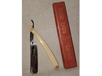 Rare Straight Razor - Silver National Steel