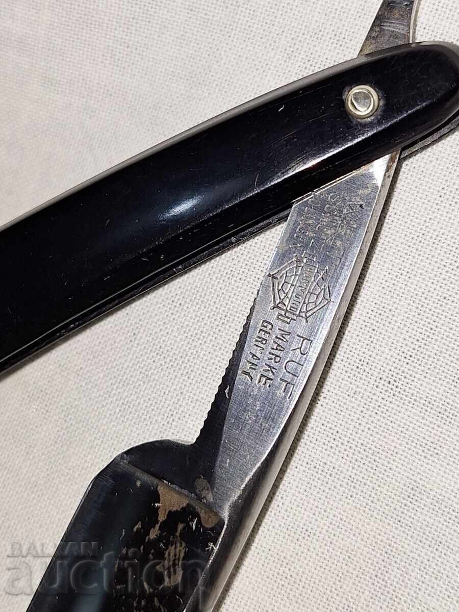 Rare Solingen Straight Razor--RUF--brand--HAMMOND - 5