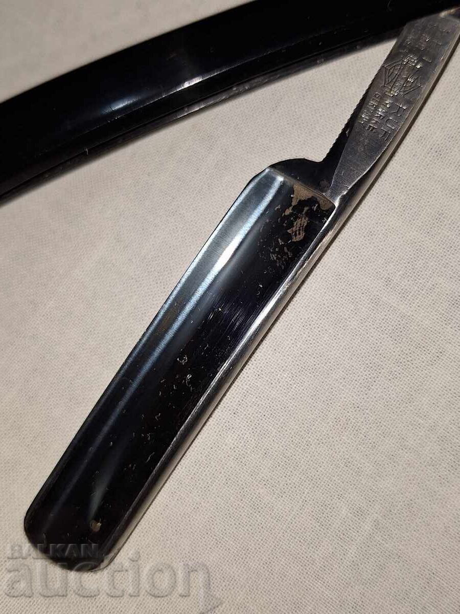 Rare Solingen Straight Razor--RUF--brand--HAMMOND - 7