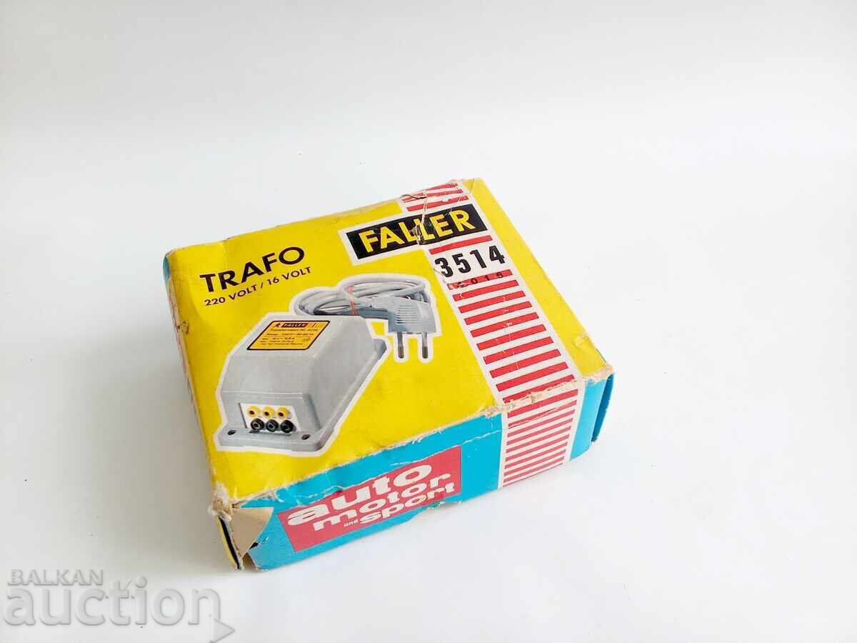 Трансформатор Faller AMS 4016 16 волта с цена € 35.00 | 68.45 лв.