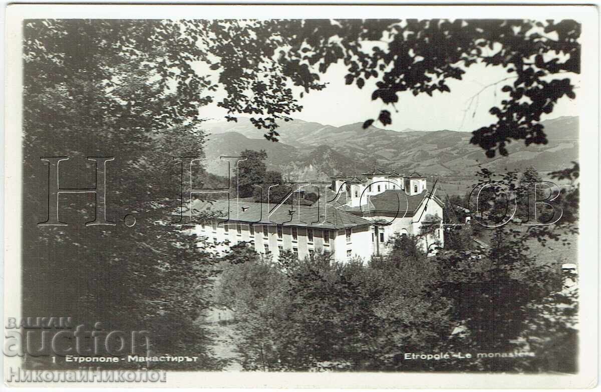 VECHE CĂRȚICĂ ETROPOLE MĂNĂSTIREA E958