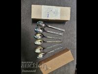 Комплект 6 бр. Лъжички за чай СССР - НЕ ОПОТРЕБЯВАНИ