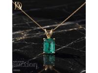 Νέο Χρυσό Μεταλλιόν με 2.28ct Φυσικό Σμαράγδι