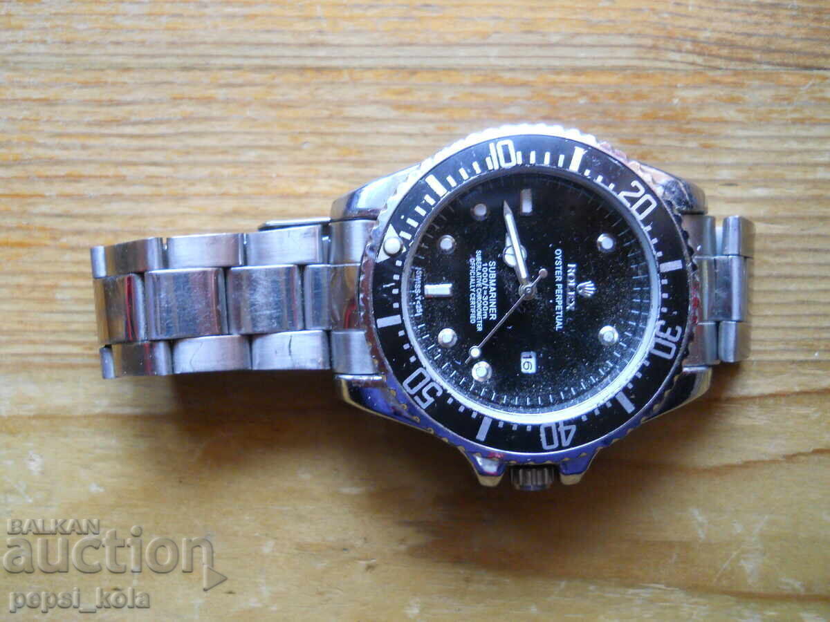 Ceas bărbațesc "Rolex Submariner" - replică cu preț € 3.50 | 6.85 BGN