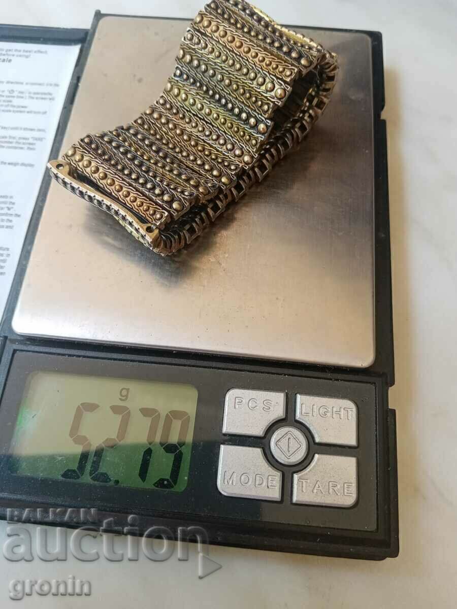 Brățară etnică veche, Din colierul mătușii, granulare - 7