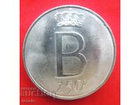 250 франка 1976 г. Белгия сребро